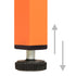 Lady Jillian -  Storage Cabinet Orange 80x35x101,5 cm Steel - Model 4